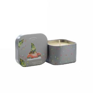 Wax Lyrical Home For Christmas Wax Filled Square Tin