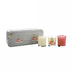 Wax Lyrical Home For Christmas Set of 3 Votive Candles