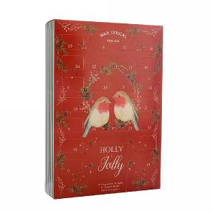 Wax Lyrical Holly Jolly Fragranced Tealights Advent Calendar