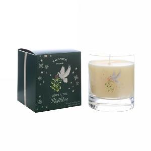 Wax Lyrical Under The Mistletoe Large Glass Candle