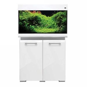 AquaVogue 135 Aquarium & Cabinet - White Gloss