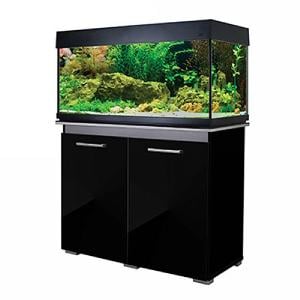 AquaVogue 170 Aquarium & Cabinet - Black Gloss