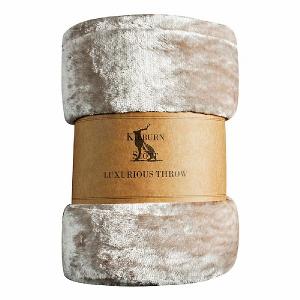 Kilburn & Scott Maximus Fleece Throw 150x210cm Natural