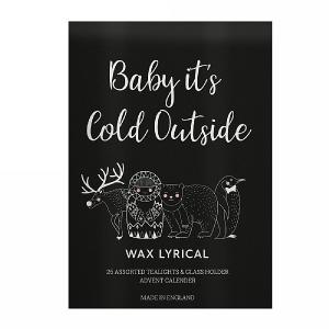 Wax Lyrical Baby it's Cold Outside Fragranced Tealights Advent Calendar
