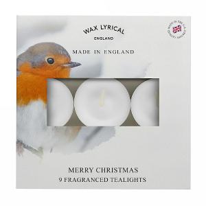 Wax Lyrical Merry Christmas Tealights (Box of 9)