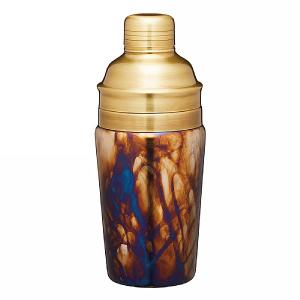 BarCraft Mercury Fire Glass Cocktail Shaker