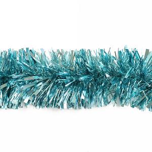 Festive Powder Blue Chunky Tinsel - 2m