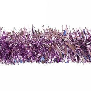Festive Blush Pink Chunky Tinsel - 2m