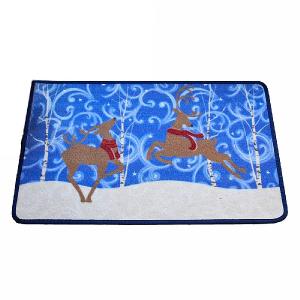 Dancing Reindeer Washable Mat