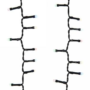 192 Multi Colour LED Durawise Compact Lights (Black Cable)