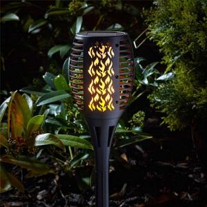 Solar Compact Flaming Torch Black