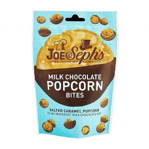 Joe & Seph's Milk Chocolate & Salted Caramel Popcorn Bites 63g