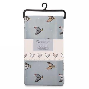 Cooksmart Farmers Kitchen Wipe Clean Table Cloth - Large
