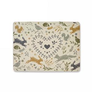 Cooksmart Woodland Placemats - Set Of 4