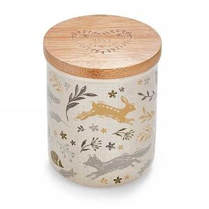 Cooksmart Woodland Ceramic Tea Canister