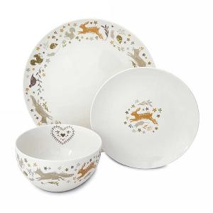 Cooksmart Woodland 12 Piece Dinner Set