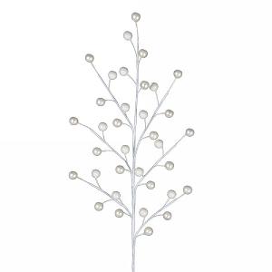 Classic White Berry Spray 48cm