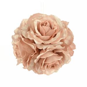 Rose Kissing Ball 10cm