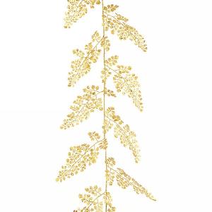 Gold Sparkle Maidenhair Garland 180cm