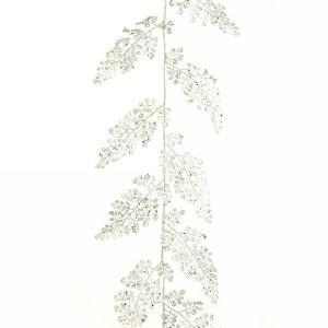 Silver Sparkle Maidenhair Garland 180