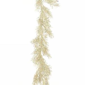 Plat Sparkle Pine Garland 180cm