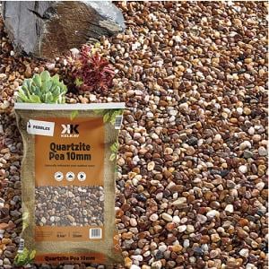 Kelkay Quartzite Pea Gravel 10mm Large Bag