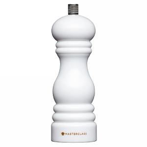 MasterClass Salt or Pepper Mill 17cm - White