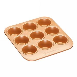 MasterClass Smart Ceramic Heavy-Duty Stackable Muffin Tin - 24 x 22cm