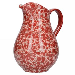 London Pottery Splash Large Jug - Red
