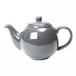 London Pottery Globe 2 Cup Teapot - Silver Finish