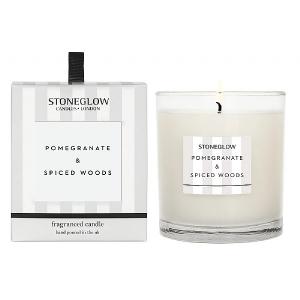 Stoneglow Modern Classics Pomegranate & Spiced Woods Candle