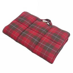 Joules Red Tweed Travel Pet Bed