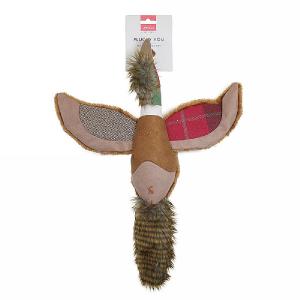 Joules Plush Red Tweed Pheasant Toy