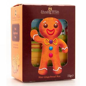 Grandma Wild's 3D Mini Gingerbread Men 150g