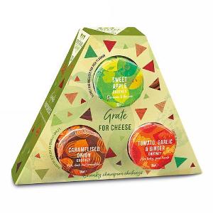 Cottage Delight Grate for Cheese Trio Preserve Gift Set
