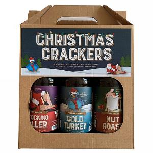 Cottage Delight Christmas Crackers Beer Gift Set
