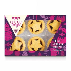 Cottage Delight Rich Sloe Gin Mince Pies