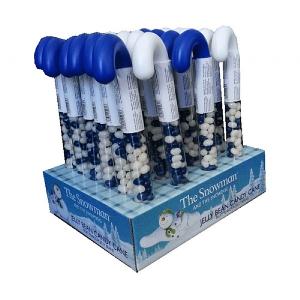 The Snowman & The Snowdog Jelly Bean Candy Cane 57g (Assorted Colours)
