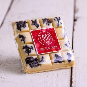 Food at Webbs Square Cookies & Cream Chocolate Bar 100g