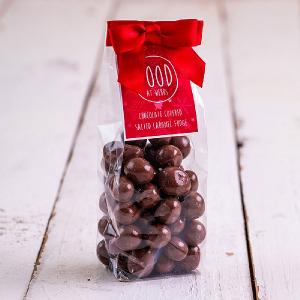 Food at Webbs Chocolate Covered Salted Caramel Fudge 160g