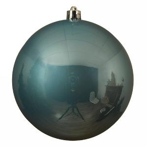 Decoris Arctic Blue Shatterproof Bauble 14cm