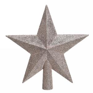 Decoris Blush Pink Tree Top Glitter Star