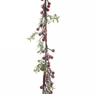 Decoris Holly Berry Leaf Garland