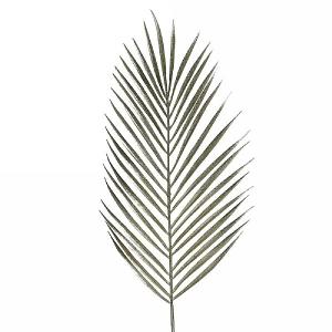 Decoris Champagne Fern Spray with Glitter