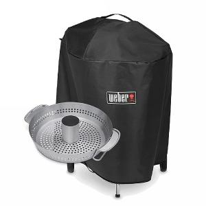 Weber Master Touch Cover & GBS Poultry Roaster