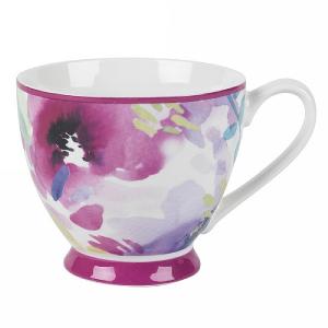 Portobello Sandringham Faye Polka Pink Bone China Mug