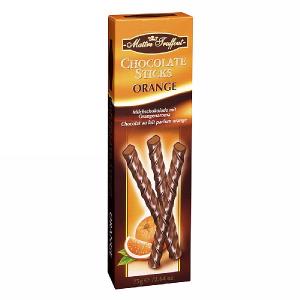 Maitre Truffout Milk Chocolate Orange Sticks 75g