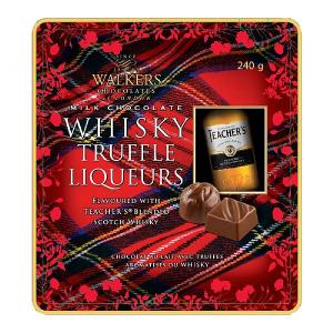 Walkers Whisky Truffles Tin 240g
