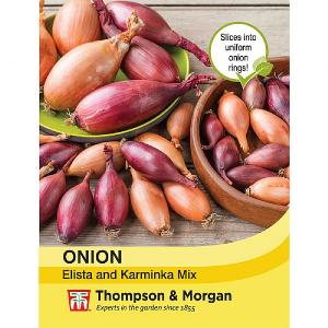 Thompson & Morgan Onion Elisa And Karminka Mix