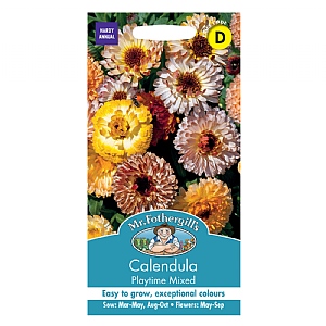 Mr Fothergills Calendula Playtime Mixed Seeds